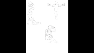 sketching poses