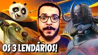 Kung Fu Panda: A ORIGEM DOS 3 MESTRES LENDÁRIOS!