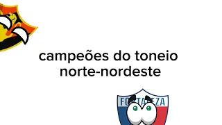 campeões do torneio norte Nordeste 1968-1970