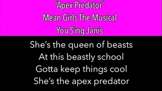 APEX PREDATOR: YOU SING JANIS