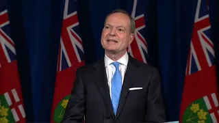 Ontario finance minister speaks with reporters about pre-election provincial budget – April 28, 2022