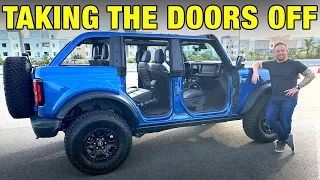 Ford Bronco Review | How to Remove the Doors and Top From Our New 2021 Bronco