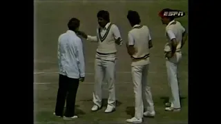 Miandad Advocates Wasim Akram’s Fireball vs. NZ, Feb 1985, Dunedin