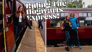 RIDING THE HOGWARTS EXPRESS //JACOBITE STEAM TRAIN | Scotland Road Trip Day Three