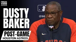 Dusty Baker Reacts to Houston Astros Losing ALCS vs. Texas Rangers in 7 & Houston Astros Future