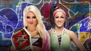 WWE 2K17 SummerSlam 2017 Match Alexa Bliss vs. Bayley RAW Woman's Championship Match