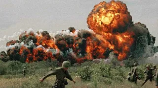 Vietnam War Air Strike Compilation - HD and Color