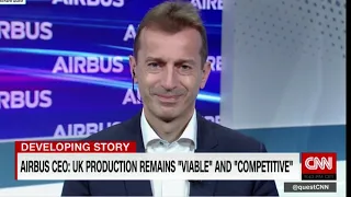 Airbus CEO: UK production remains "viable" and "competitive"