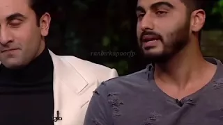 ranbir kapoor kising with arjun kapoor by cinema