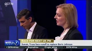 Race for UK PM: Rishi Sunak and Liz Truss in the final round