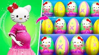 Cuộc phiêu lưu của Hello Kitty trong Lễ Phục sinh / 31 Mẹo DIYs cho Búp bê LOL Surprise