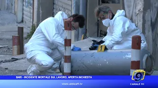 Bari - Incidente mortale sul lavoro, aperta inchiesta