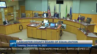 Lancaster County Board of Commissioners Meeting December 14, 2021