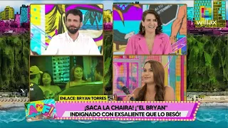 Amor y Fuego - MAR 05 - 2/4 - "EL BRAYAN" INDIGNADO CON EXSALIENTE QUE LO BESÓ | Willax