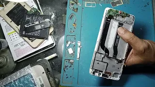 cara pemasangan frame lcd | pemindahan mesin ke frame baru redmi 6a