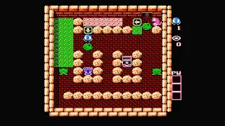 NES    Adventures of Lolo   Floor 9 All levels   Gameplay
