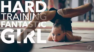 LOOK AT THE GIRL WORKAHOLIC 2019 RHYTHMIC GYMNASTICS SPORT STRONG SPIRIT