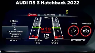 Audi RS 3 2022 0 to 100 km/h acceleration 3.8 seconds