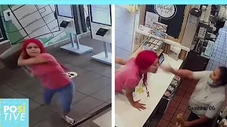 Furious customer destroys local McDonald’s after being assaulted by the manager
