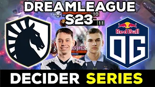 DECIDER TO MAIN EVENT, MID MIRANA vs CARRY MARCI !! TEAM LIQUID vs OG - DREAMLEAGUE S23 WEU DOTA 2