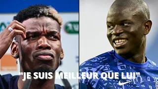 QUAND LES FOOTBALLEURS PARLENT DE KANTE ! (POGBA, FODEN, HAZARD,...)