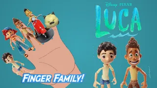 LUCA Finger Family Song [Nursery Rhyme] Toy PARODY Episode | Finger Family Fun