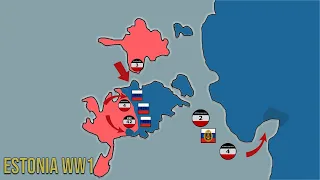 WW1 In Estonia Animated