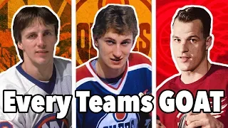 THE GREATEST PLAYER OF ALL TIME FROM ALL 31 NHL TEAMS