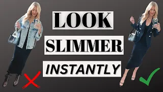 10 Style Tips To Instantly Look Slimmer | Fashion Over 40