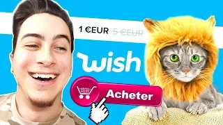 12 OBJETS WISH POUR MON CHAT !