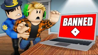 He Was Banned From Roblox! A Roblox Movie