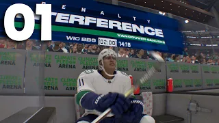 NHL24 - STARTING MY NHL CAREER - PART 1