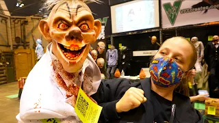 Scary Murder Clown Puppet and Best VFX Creepy Halloween Puppets at Transworld