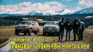 TRANSPOL 4x4 1270km/48H Pierwszy rajd terenowy przez Polskę . Turystyczny offroad | Overlanging