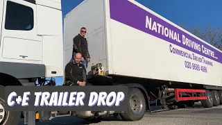 C+E | Class 1 - How to Couple and Uncouple a trailer!