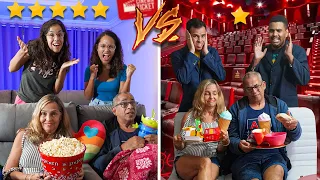 CINEMA 5 ESTRELAS VS CINEMA 1 ESTRELA! - QUEM É MELHOR?!