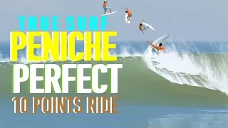 True Surf Perfect Score Peniche 10 Points Ride Surfing App(Episode 29)