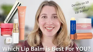 LUXURY LIP BALMS - Which Ones Are Worth Buying? Rankings by Price, Performance, & My Personal Faves