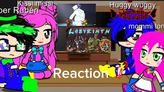 poppy pleitaim y jams per Rubén reaction fnaf 6 labyrinth y goodbye scott cawton