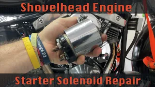 Shovelhead Engine - Starter Solenoid Repair