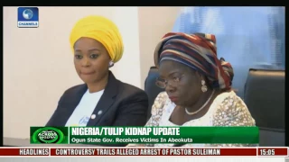 Ogun Governor Receives Tulip Kidnap Victims In Abeokuta