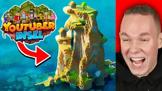 Ich BESUCHE die YOUTUBER INSEL für 24 STUNDEN... 😲 (Minecraft)