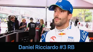 Daniel Ricciardo Post Race Interview | F1 2024 Chinese GP