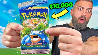 I Opened The Rarest Pokemon Pack In The World ($10,000)