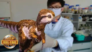 BABY DINOSAUR CREATED BY SCIENTISTS - real or fake?