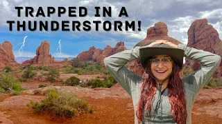 Flash Floods in Arches National Park