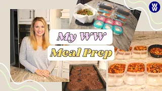 My WW Meal Prep {formerly Weight Watchers} Kung Pao Chicken & Skinnytaste Butternut Chili