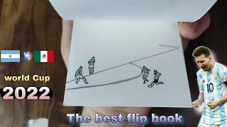 Lionel Messi's goal for Mexico | How to make a flip book | Messi's goals in the 2022 Qatar World Cup