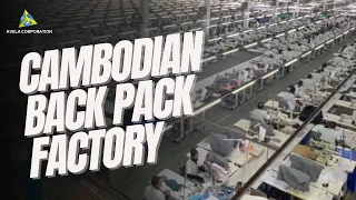 Cambodia- Backpack Factory