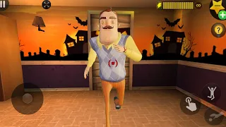 HELLO NEIGHBOR Enter In Miss T House - Scary Teacher 3D New Prank Funny Android game